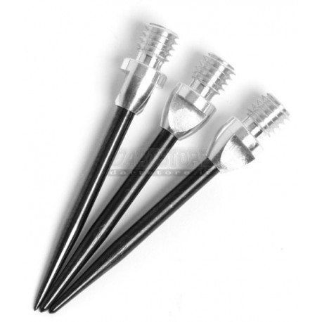 punte convertibili per freccette soft darts Key Based Argento - 30 mm DartStore.it