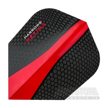 Alette per freccette Retina - Rosse Harrows Darts