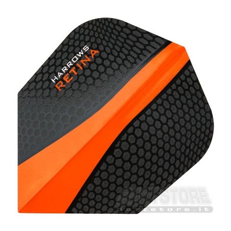 Alette per freccette Retina - Arancio Harrows Darts