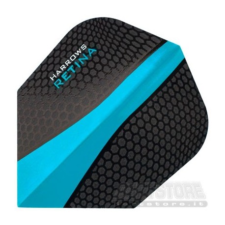 Alette per freccette Retina - Azzurre Harrows Darts