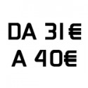 Da 31 € a 40 €